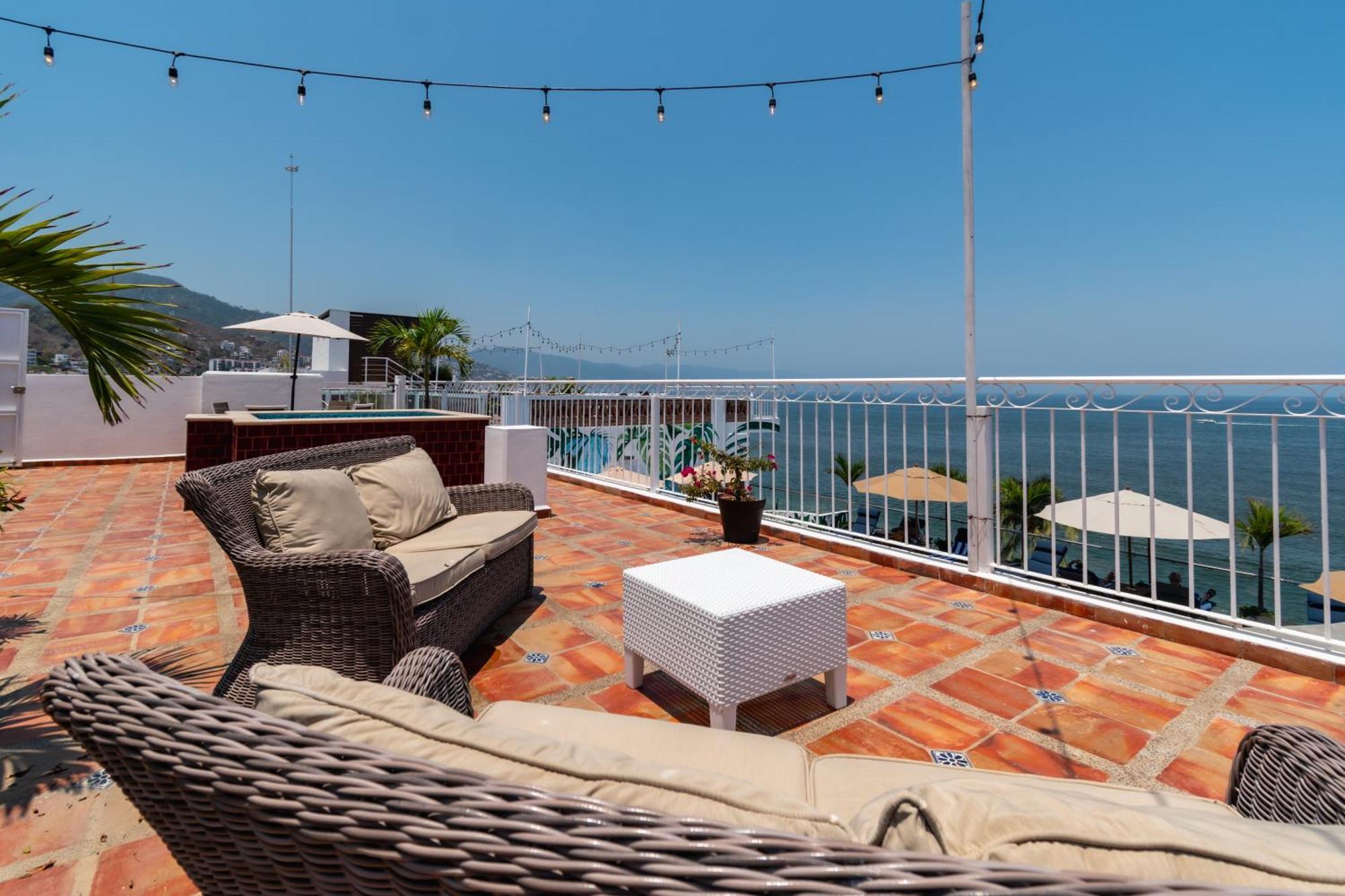 The Paramar Beachfront Boutique Hotel With Breakfast Included - Downtown Malecon Puerto Vallarta Ngoại thất bức ảnh